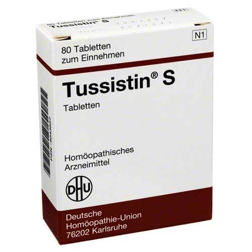 DHU Tussistin S Tabletten, 80 St