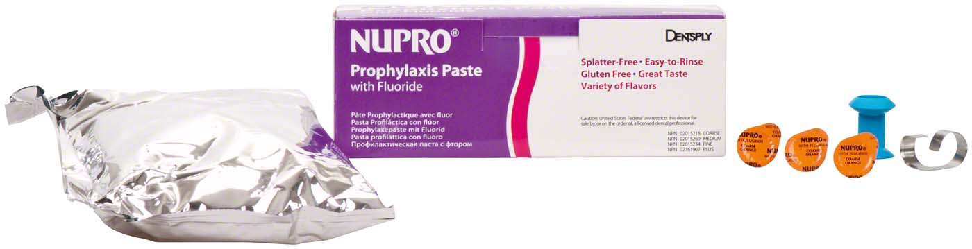 NUPRO® mit Fluoride 200 x 2 g grob, Orange